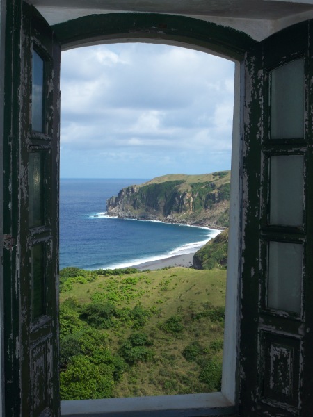 View from a lighthouse in Batanes, Philippines